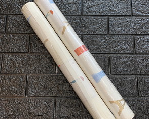 Papel de Parede Vinílico Turismo Cola Inclusa Kit 2 Rolo