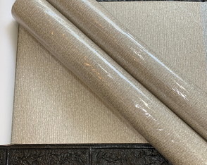 Papel de Parede Vinílico Linho Bege Cola Inclusa Kit 2 Rolo