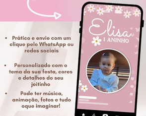 Convite Digital Personalizado