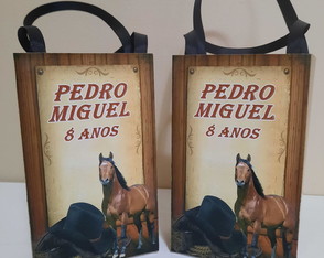Sacolinhas Personalizadas Country para Lembrancinhas