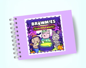 Livro de Colorir A6 - Browmies Bootiful World
