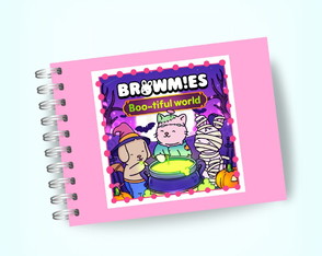 Livro de Colorir - Browmies Bootiful World