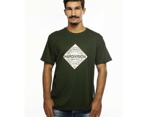 Camiseta Masculina Verde Manga Curta Spice Hardivision