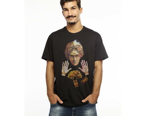 Camiseta Masculina Preta Manga Curta Future Hardivision