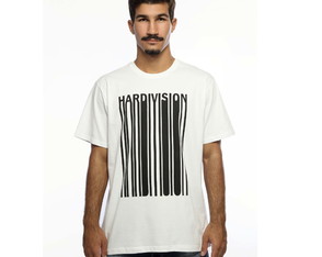 Camiseta Masculina Branca Manga Curta New Order Hardivision
