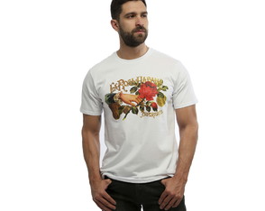 Camiseta Masculina Branca Manga Curta Cuba Hardivision