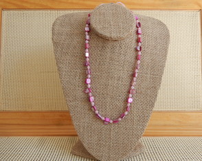 Colar Madrepérola Rosa