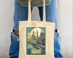 Bolsa Ecobag Chicago