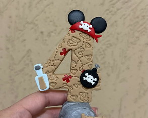 Vela Mickey Pirata