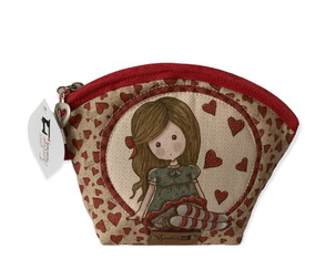 Kit com 2 Necessaires Meia Lua em Patchwork