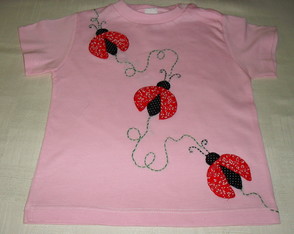 Camiseta Infantil - Joaninhas em fuga