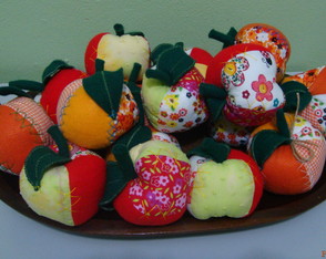 MAÇAS E LARANJAS PATCHWORK