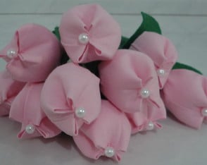 Tulipas De Tecido