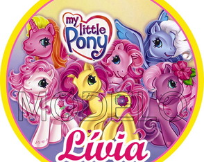 Adesivo 5x1 - My Little Poney