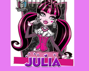 Adesivo Quadrado - Monster High