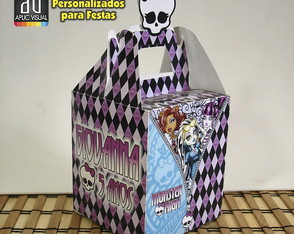 Caixinha Guloseimas Monster High