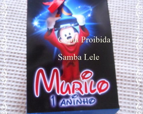 sacolinha personalizada Mickey Magico