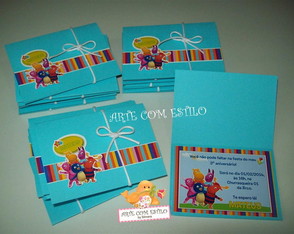 Convite - Backyardigans