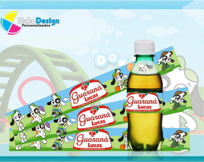 Rótulo para Guaraná Caçulinha Doki
