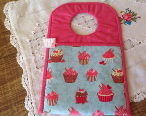 Lixinho de carro cupcake