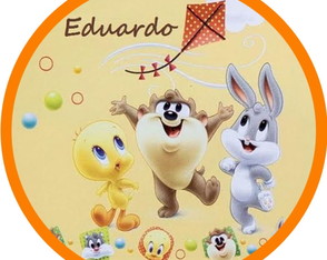 Adesivo 5 cm - Looney Tunes Baby