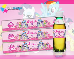 Rótulo para Guaraná Caçulinha My Little