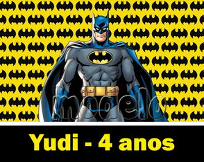 Adesivo maletinhas - Batman