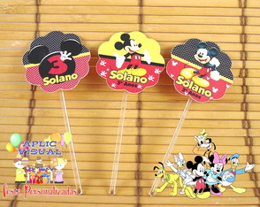 Toppers - Tags Mickey Mouse