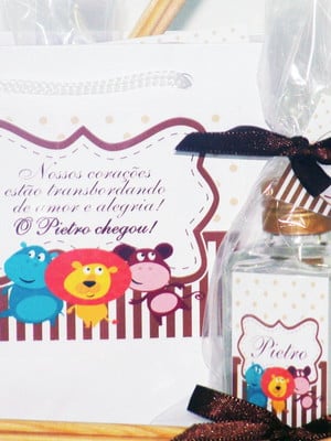 Aromatizador com sacolinha safari