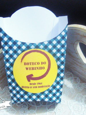 Caixa batata frita