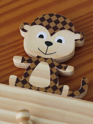 Cabideiro macaco