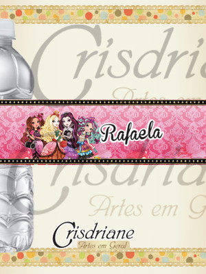 Rotulo de água ever after high