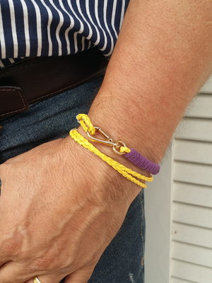 Pulseira complement amarela