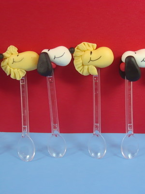 Colherzinha snoopy &woodstock