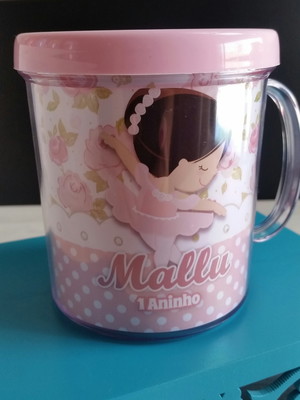 Caneca acrilica - bailarina