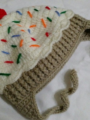 Touca copcake newborn