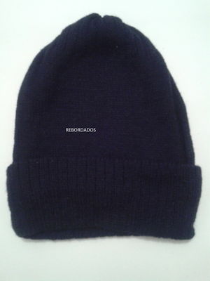 Gorro de lã adulto (azul marinho)