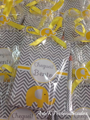 Bloquinho elefante c/mini lápis