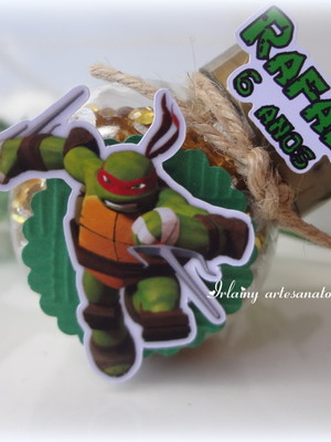 Mini baleiro tartarugas ninja