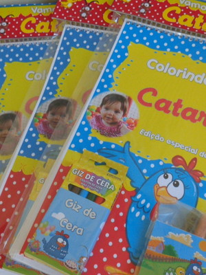 Kit criatividade galinha pintadinha