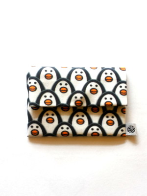 Mini porta moedas - pinguim