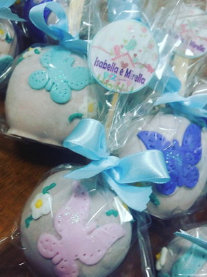 Maçã chocolate jardim