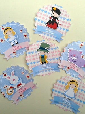 Topper mesa alice c/ aplique em relevo