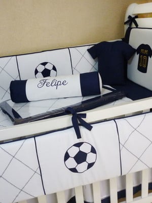 Kit de berço futebol