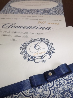 Convite de aniversário