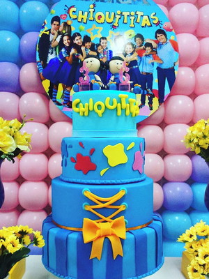 Decoração mesa chiquititas