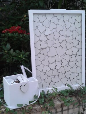 Quadro de assinaturas branco - i