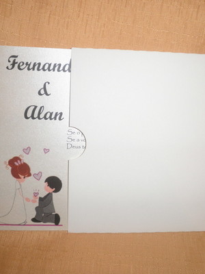 Convite de casamento 6e599f