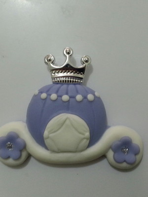 Ímã carruagem de princesa