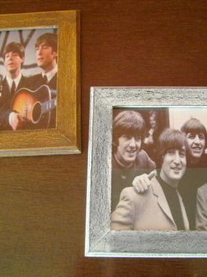 Quadro de bandas de rock